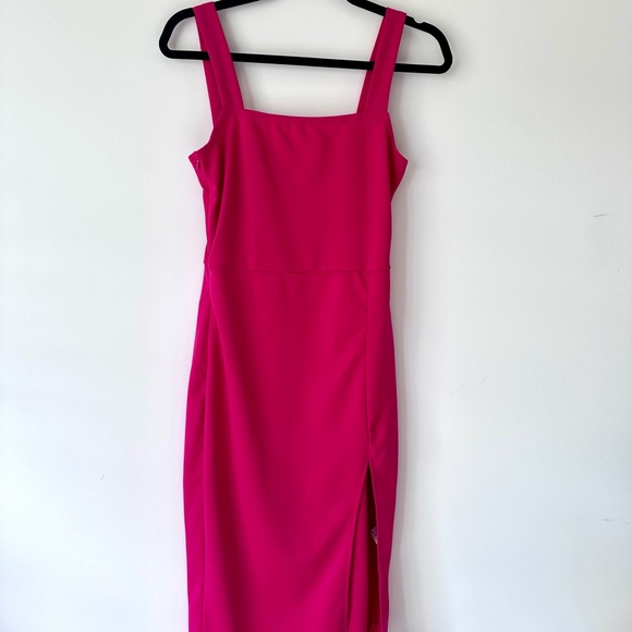 💖H&M Mini Bodycon Fusia Pink Dress💖 - Picture 4 of 6